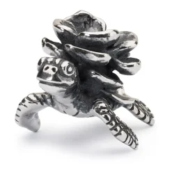 Gioielli In Argento<Trollbeads CHARM TURTLE FLOWER - TAGBE-40115