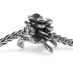 Gioielli In Argento<Trollbeads CHARM TURTLE FLOWER - TAGBE-40115