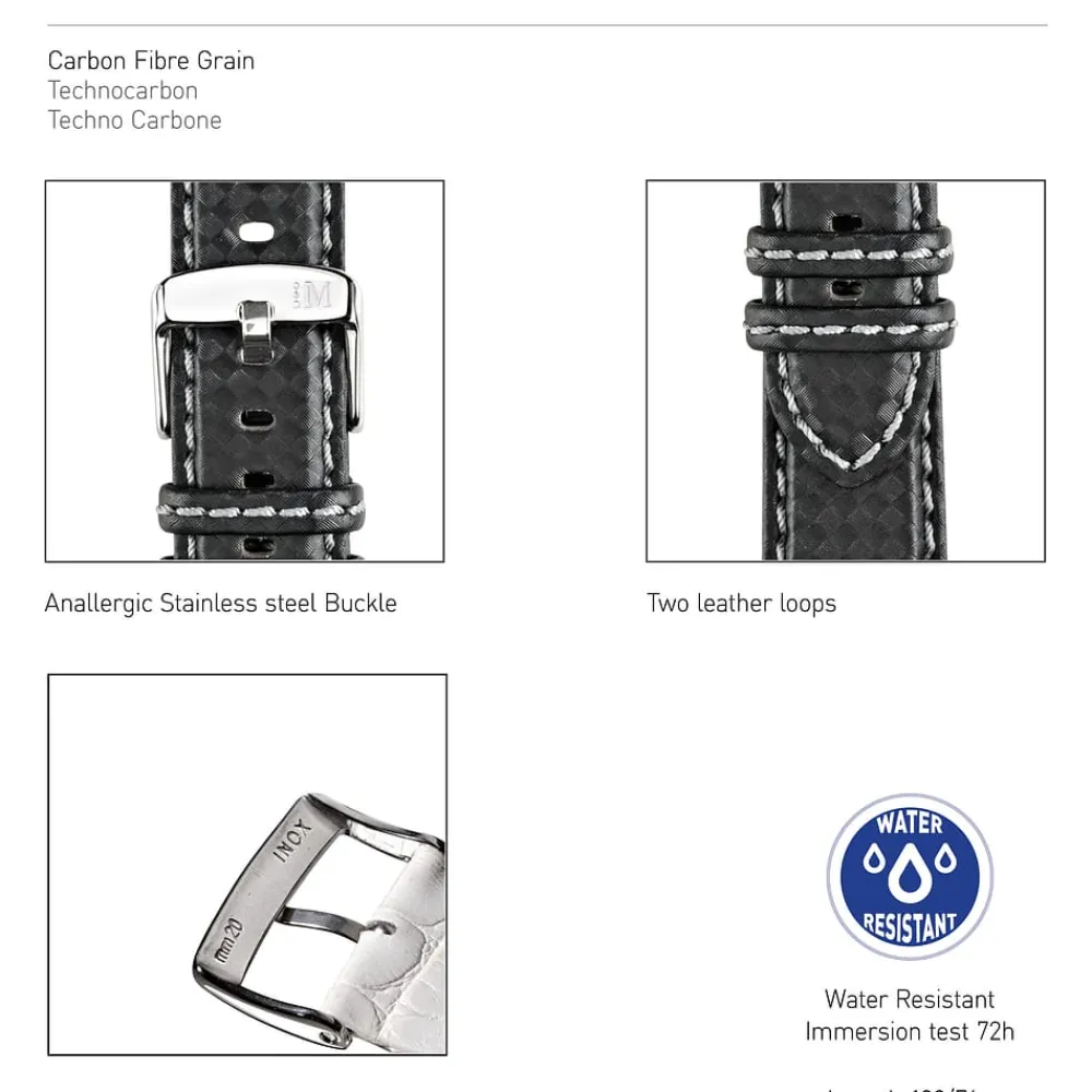 Orologi Uomo<Morellato straps CINTURINO SPORT-WATER RESISTANT - A01U3586977891CR18