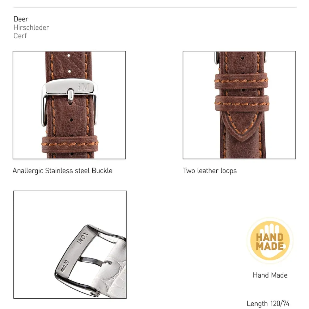 Orologi Uomo<Morellato straps CINTURINO MANUFATTI - A01U3221767040CR18