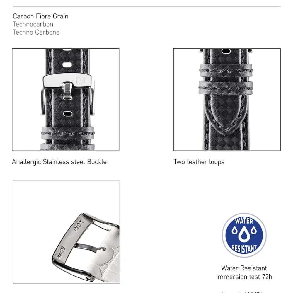 Orologi Uomo<Morellato straps CINTURINO SPORT-WATER RESISTANT - A01U3586977819CR18