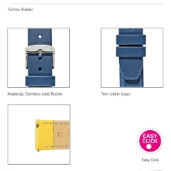 Scopri Tutti Gli Orologi|Orologi Uomo<Morellato straps CINTURINO EASY CLICK - A01X5183556061CR18