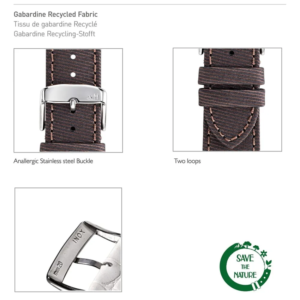 Scopri Tutti Gli Orologi|Orologi Uomo<Morellato straps CINTURINO SAVE THE NATURE - A01X5390D12032CR20