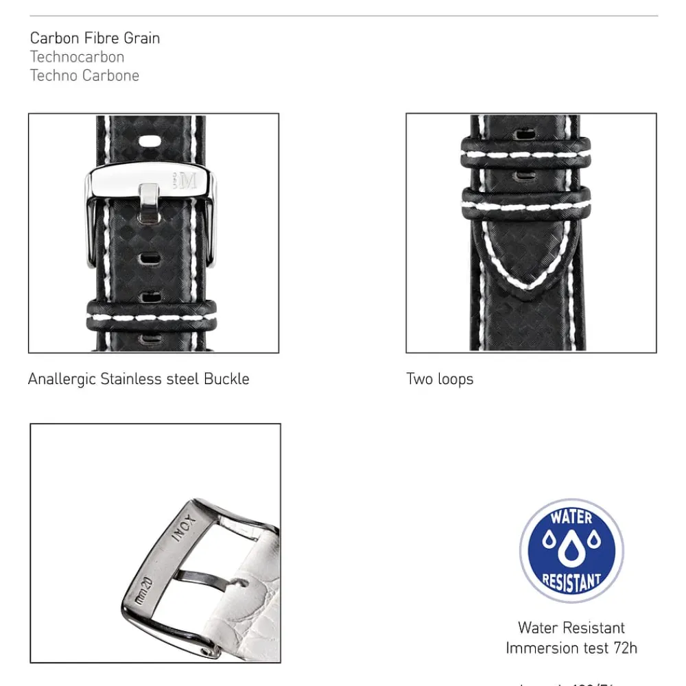 Orologi Uomo<Morellato straps CINTURINO SPORT-WATER RESISTANT - A01U3586977817CR18