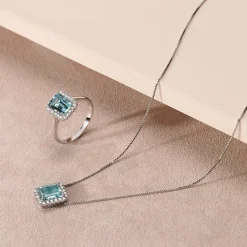 Gioielli Donna|Collane Con Diamanti<Bluespirit COLLANA ACQUAMARINA - P.20S410000300