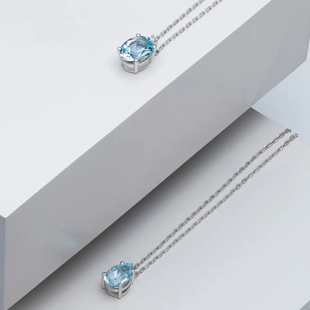 Collane|Gioielli Con Pietre Preziose<Bluespirit COLLANA ACQUAMARINA - P.20S410000800