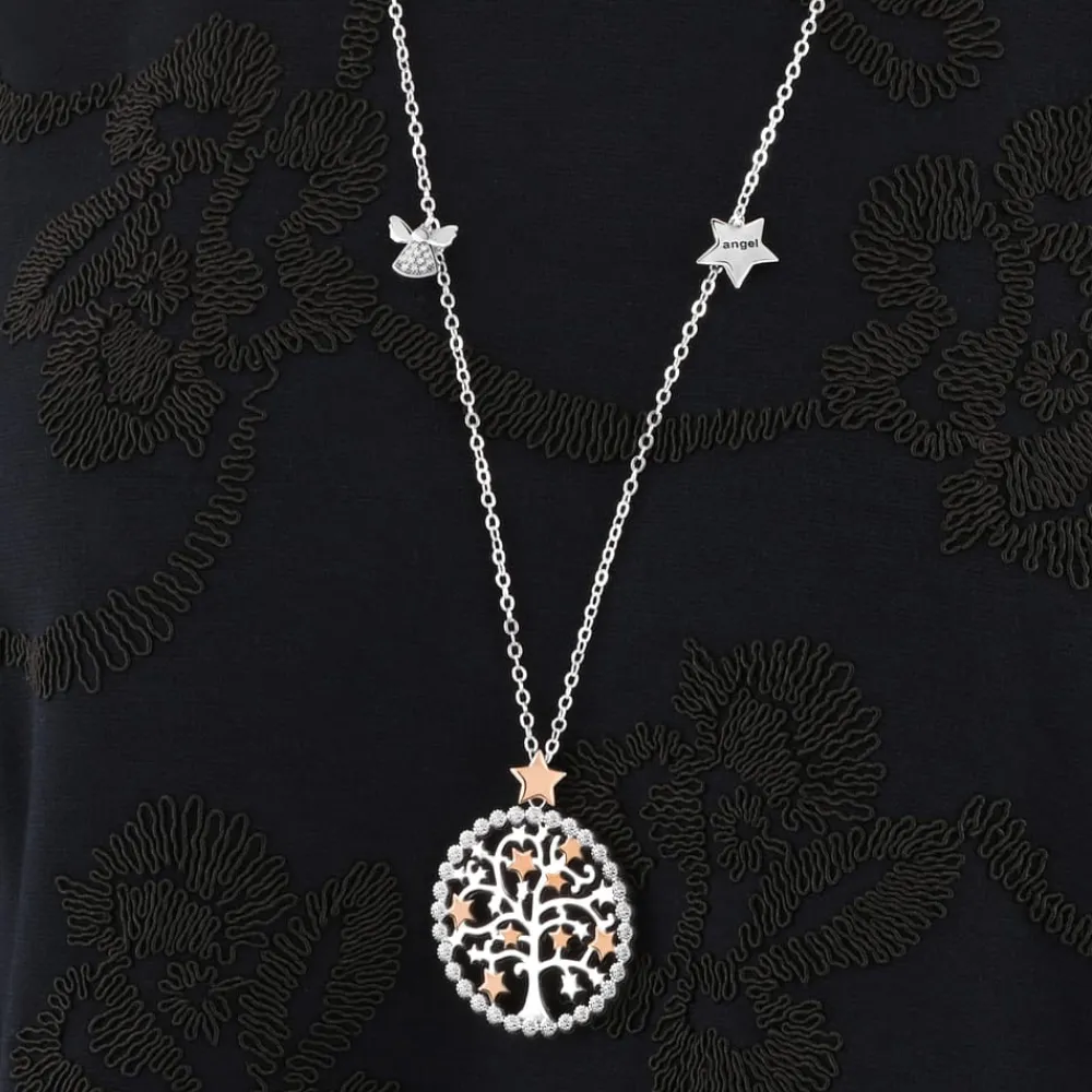 Collane In Acciaio|Collane<Bluespirit COLLANA ALBERO DELLA VITA - P.62P410000100