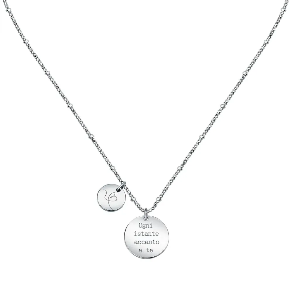 Gioielli Donna|Collane In Acciaio<Bluespirit COLLANA GOOD VIBES - P.31R510001100