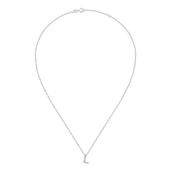 Gioielli Donna|Collane Con Diamanti<Bluespirit COLLANA LETTERE - P.201A10001100