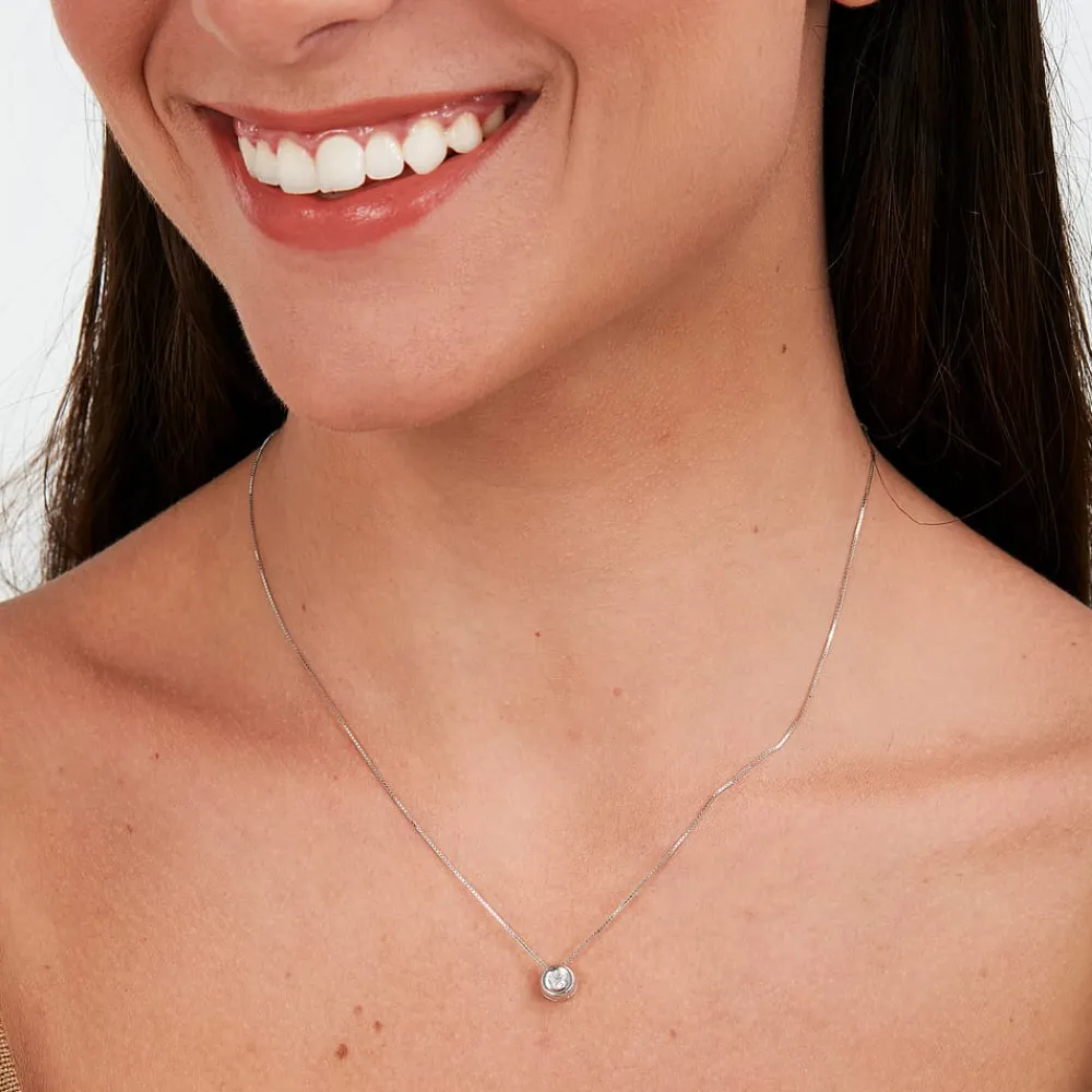 Gioielli Donna|Collane Con Diamanti<Bluespirit Collana Promessa d'amore - P.203110004100