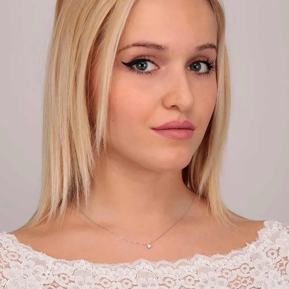 Gioielli Con Diamanti|Collane Con Diamanti<Bluespirit Collana Promessa d'amore - P.203110000100