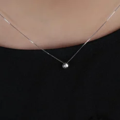 Gioielli Con Diamanti|Collane Con Diamanti<Bluespirit Collana Promessa d'amore - P.20B9B20000098NC