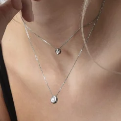 Gioielli Donna|Collane Con Diamanti<Bluespirit Collana Promessa d'amore - P.20C910001200I