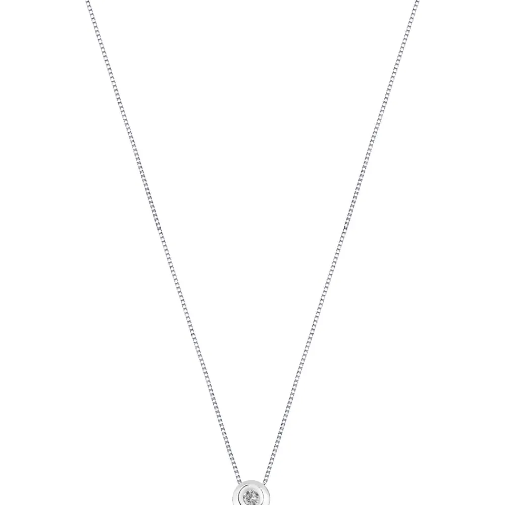 Collane Con Diamanti|Punto Luce<Bluespirit Collana Promessa d'amore - P.77A810000200