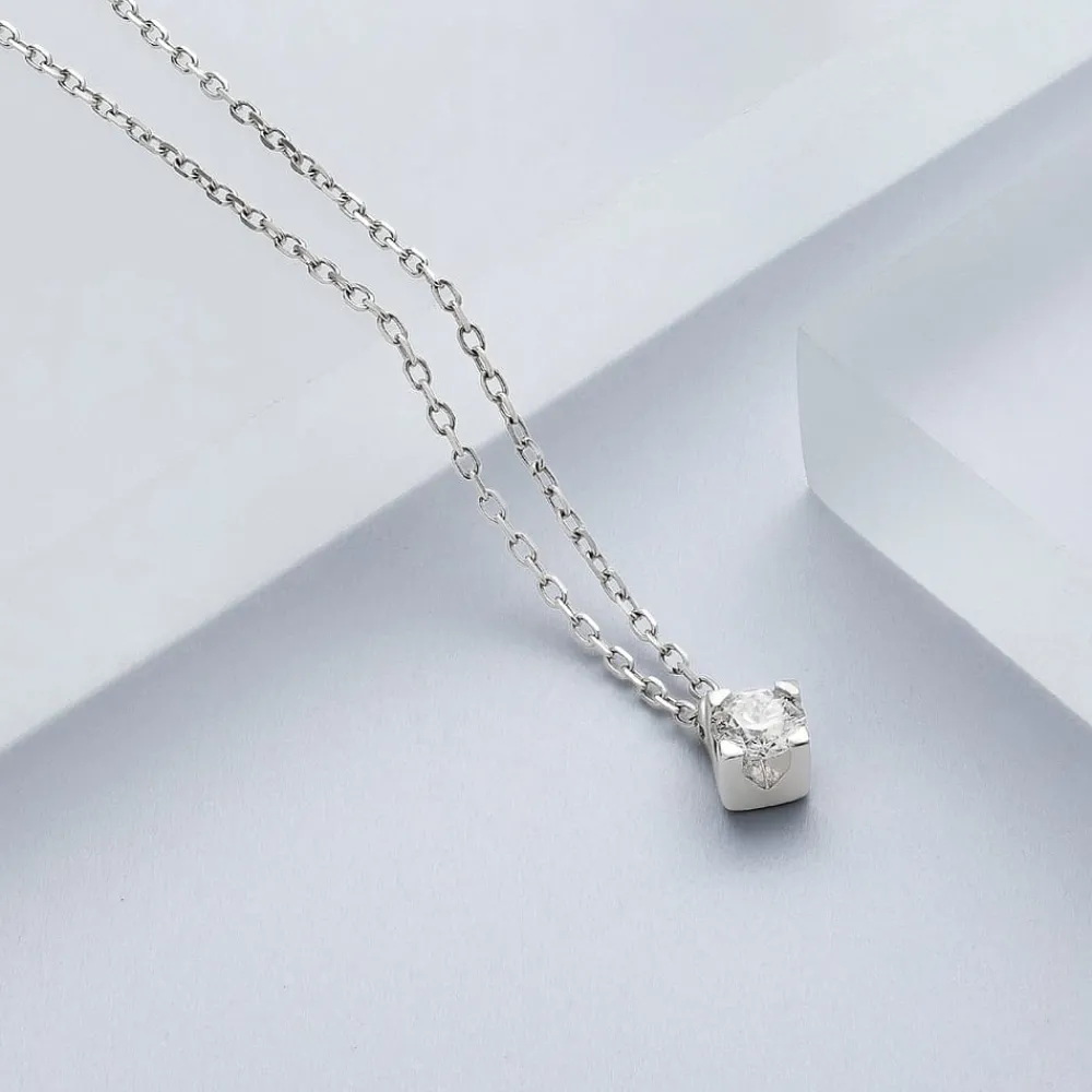 Gioielli Con Diamanti|Collane Con Diamanti<Bluespirit Collana Promessa d'amore - P.203110000200