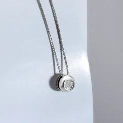 Gioielli Con Diamanti|Collane Con Diamanti<Bluespirit Collana Promessa d'amore - P.77C910001200