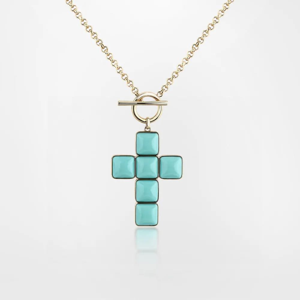 Collane|Gioielli In Acciaio<Chiara Ferragni Brand COLLANA TURQUOISE - J19AYT04