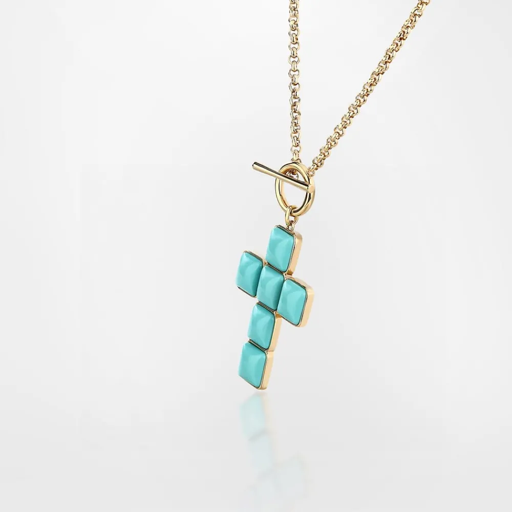 Collane|Gioielli In Acciaio<Chiara Ferragni Brand COLLANA TURQUOISE - J19AYT04