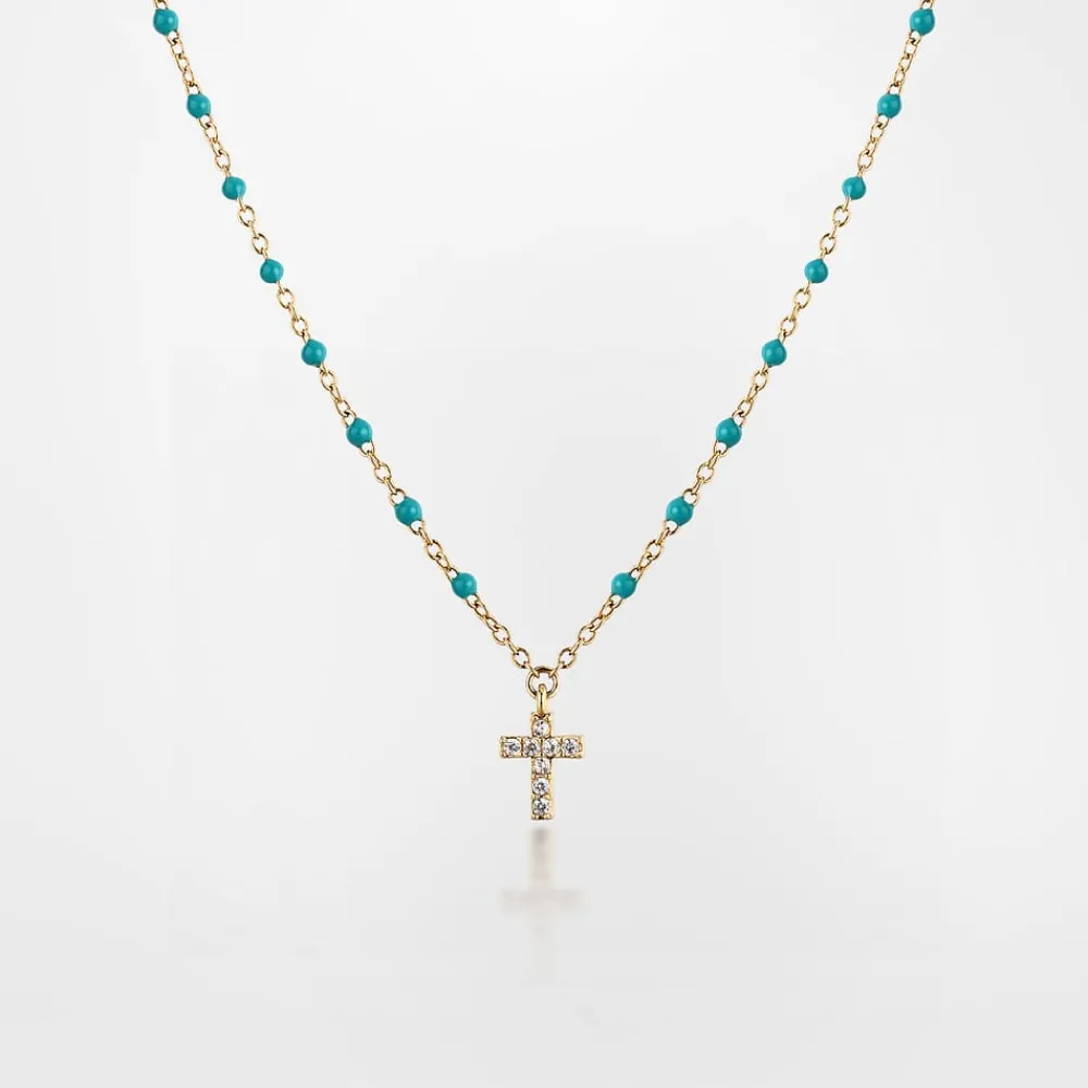 Collane|Gioielli In Acciaio<Chiara Ferragni Brand COLLANA TURQUOISE - J19AYT07