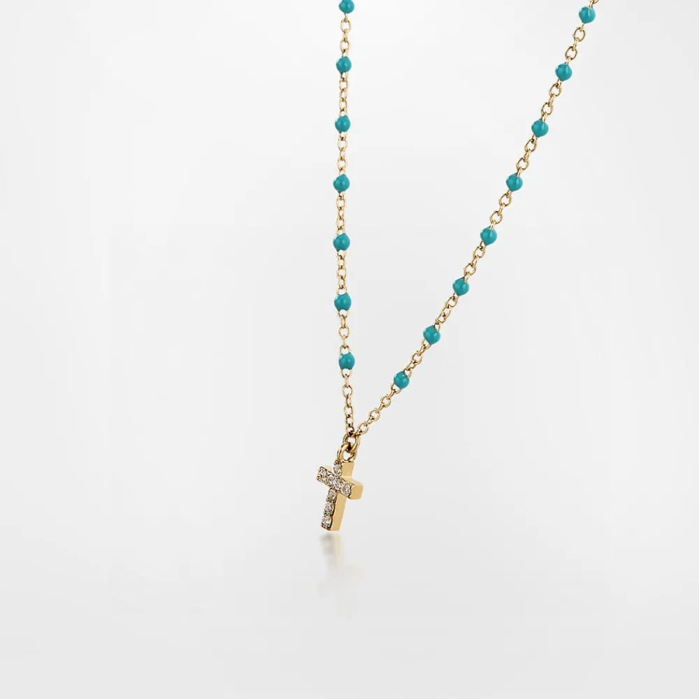 Collane|Gioielli In Acciaio<Chiara Ferragni Brand COLLANA TURQUOISE - J19AYT07