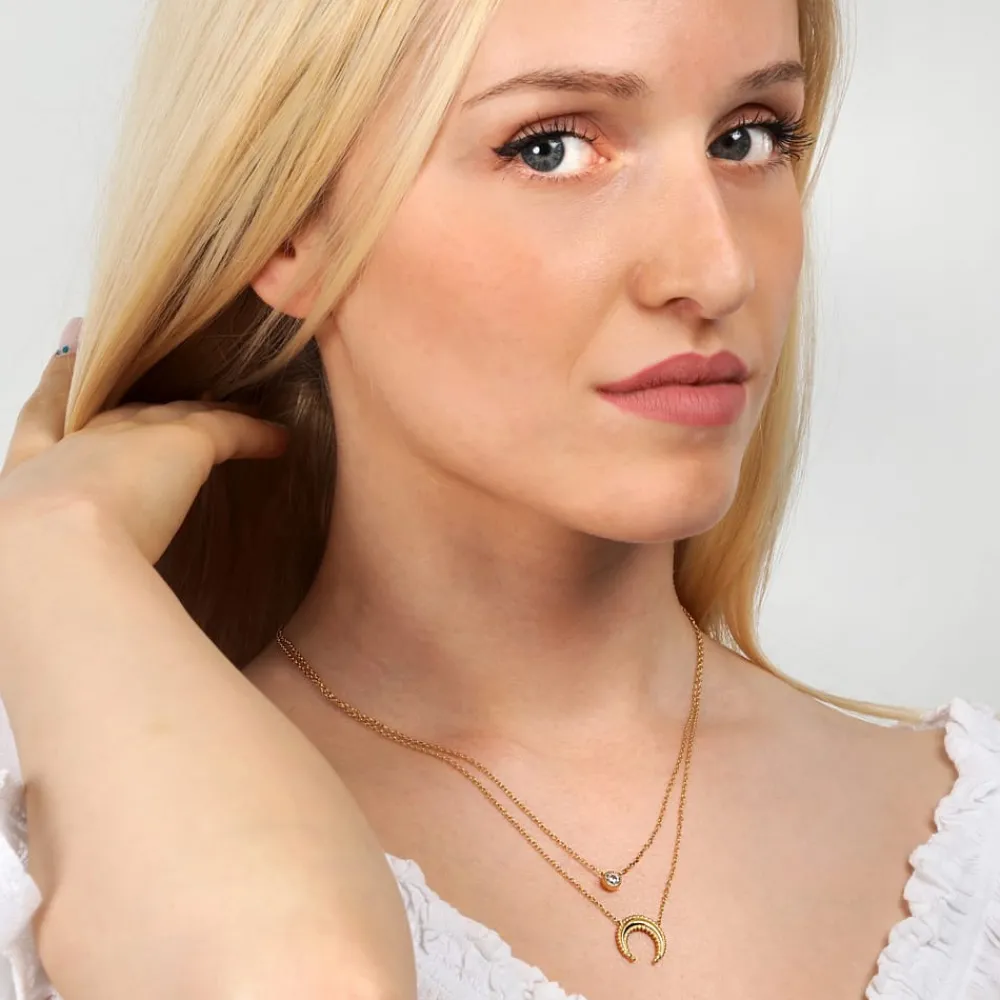 Collane|Gioielli In Acciaio<Impala Collana Luna - IM.608031445