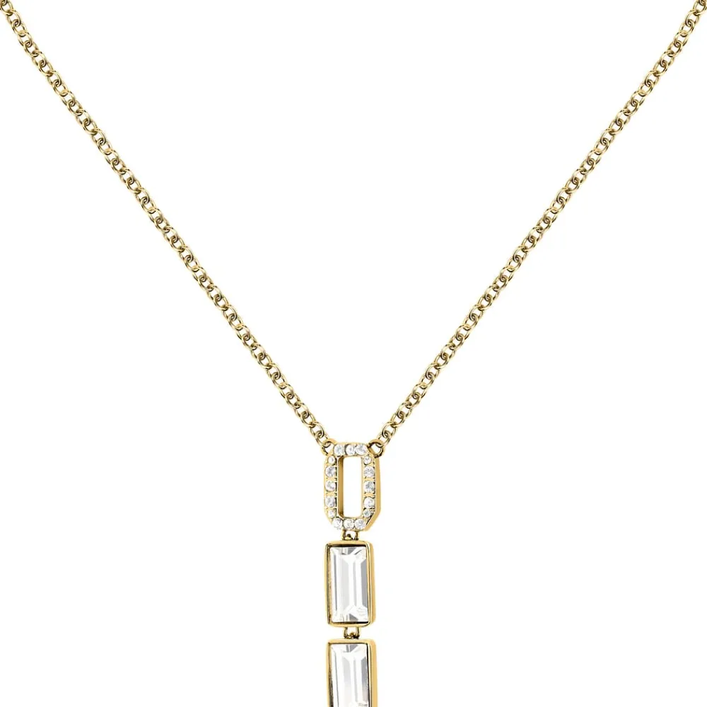 Collane|Gioielli In Acciaio<Karl Lagerfeld COLLANA CRYSTALS - KLAYC08