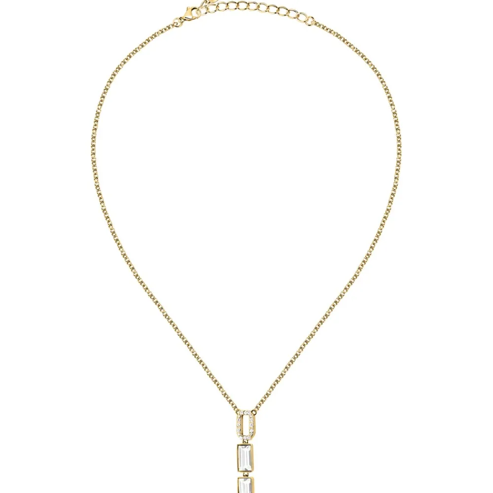 Collane|Gioielli In Acciaio<Karl Lagerfeld COLLANA CRYSTALS - KLAYC08
