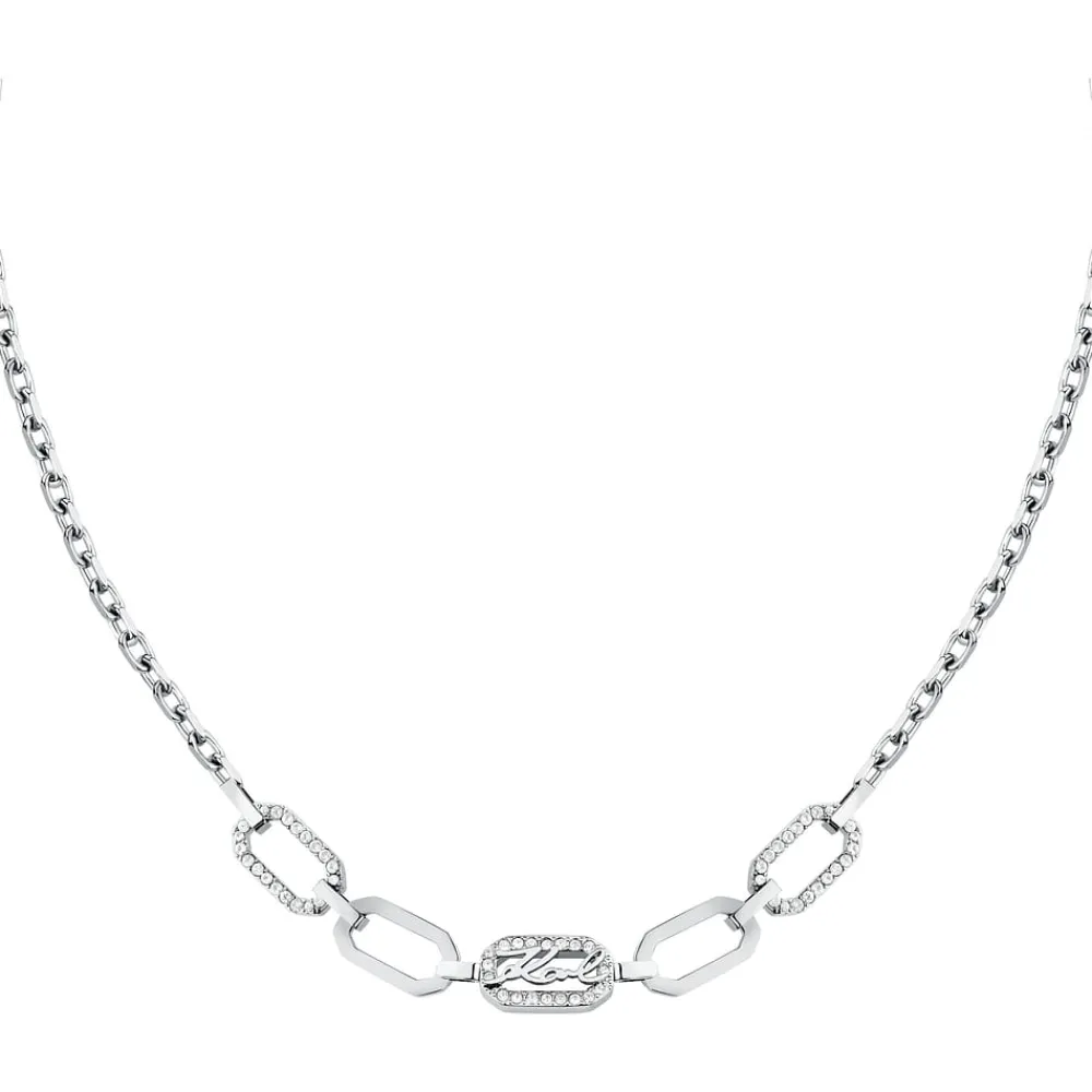 Collane|Gioielli In Acciaio<Karl Lagerfeld COLLANA CRYSTALS - KLAYC14