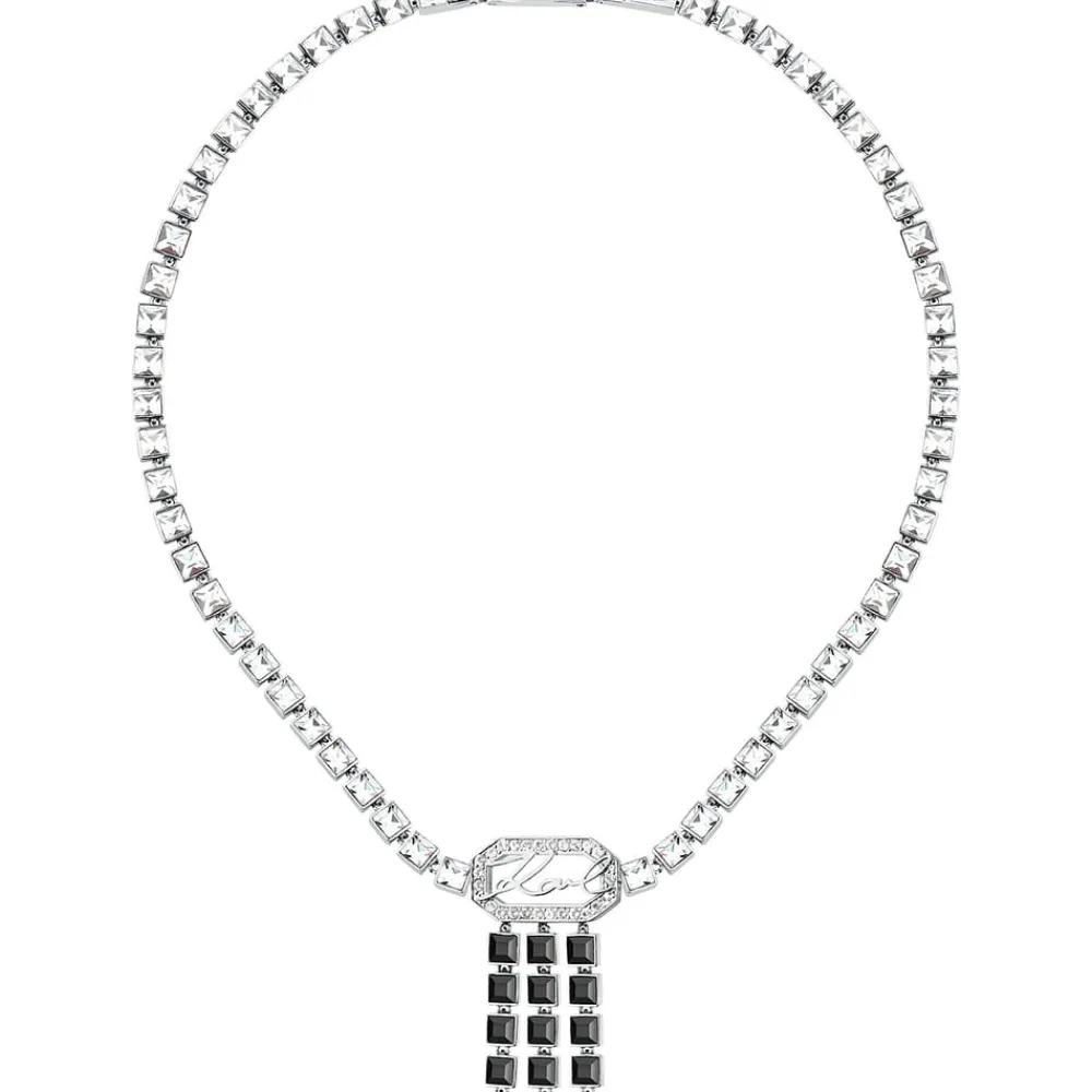 Collane|Gioielli In Acciaio<Karl Lagerfeld COLLANA CRYSTALS - KLAYC02