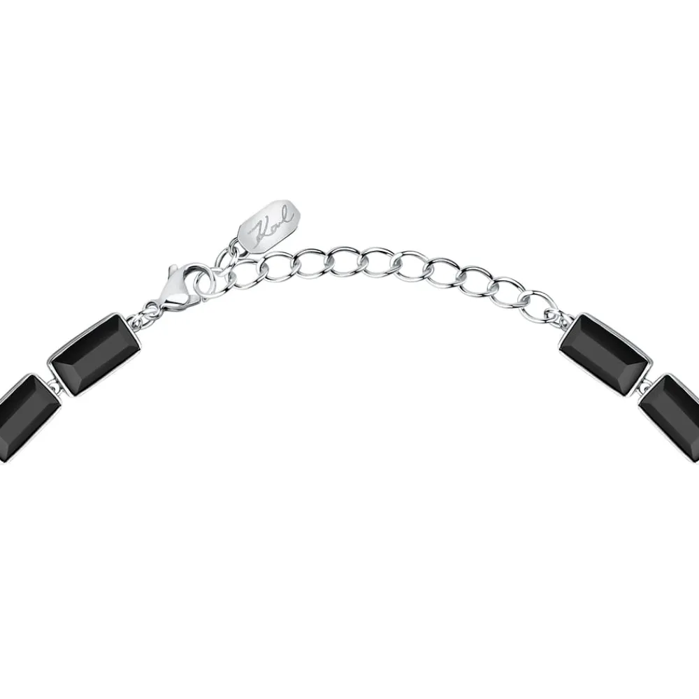 Collane|Gioielli In Acciaio<Karl Lagerfeld COLLANA CRYSTALS - KLAYC03
