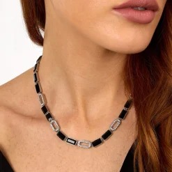 Collane|Gioielli In Acciaio<Karl Lagerfeld COLLANA CRYSTALS - KLAYC03