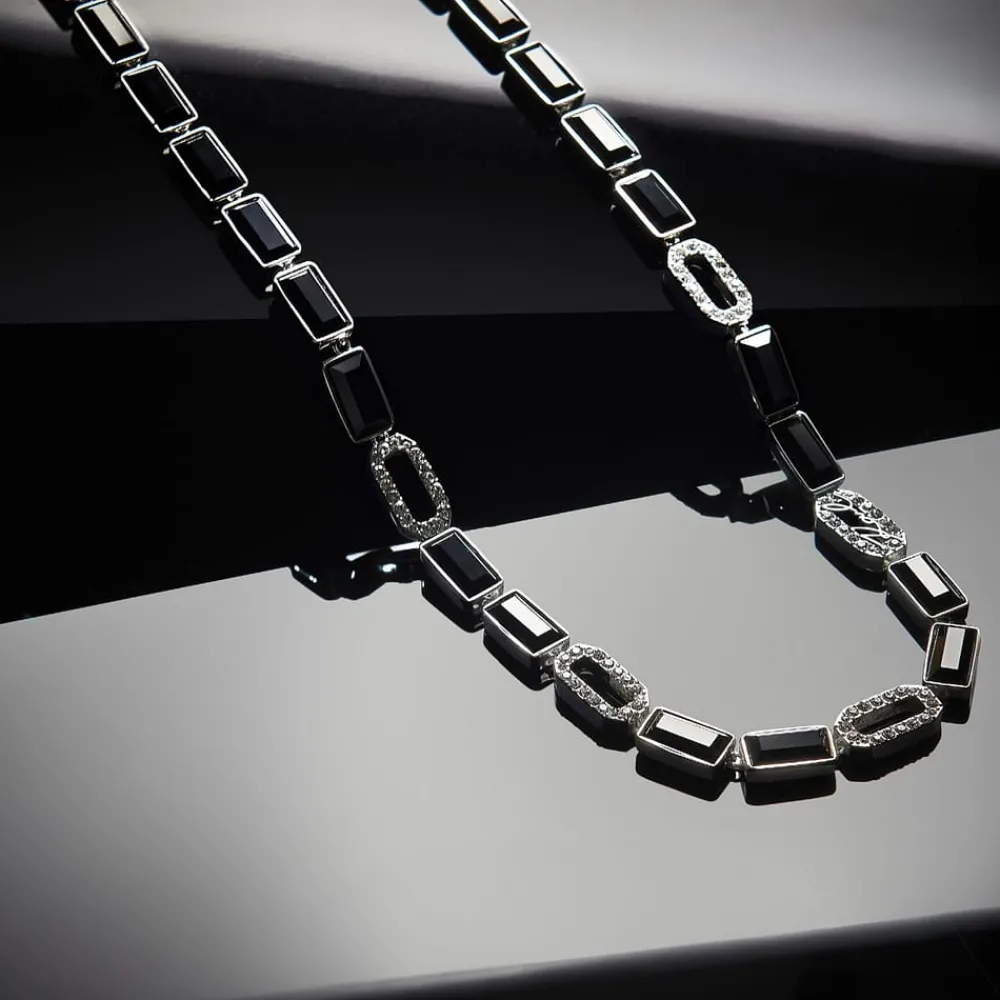 Collane|Gioielli In Acciaio<Karl Lagerfeld COLLANA CRYSTALS - KLAYC03