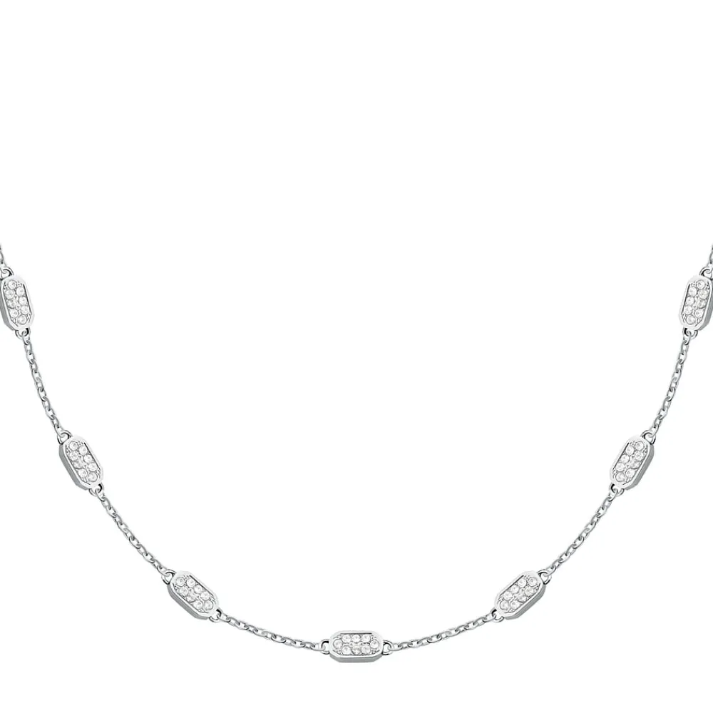 Collane|Gioielli In Acciaio<Karl Lagerfeld COLLANA CRYSTALS - KLAYC63