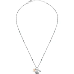 Collane In Acciaio<La Petite Story COLLANA FAMILY - LPS05ASF17