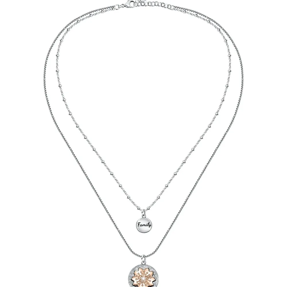 Collane In Acciaio|Gioielli Donna<La Petite Story COLLANA FAMILY - LPS10ASF02