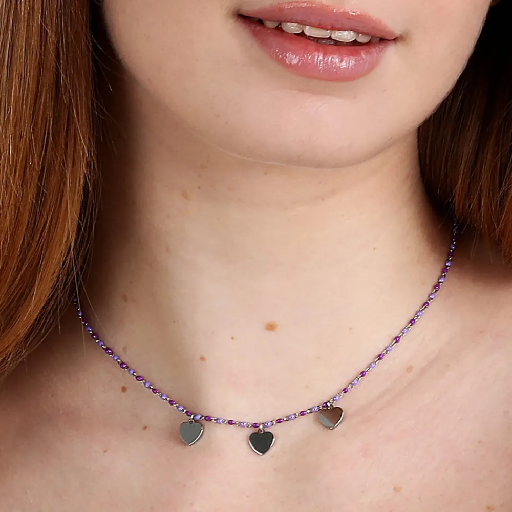 Collane|Gioielli In Acciaio<La Petite Story COLLANA LOVE - LPS10ASD24