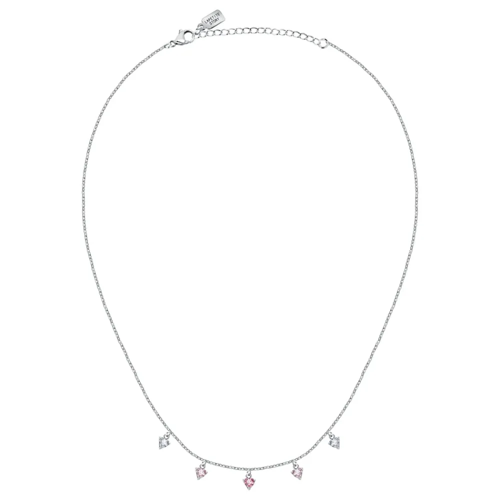 Collane In Acciaio<La Petite Story COLLANA LOVE - LPS10ASD12