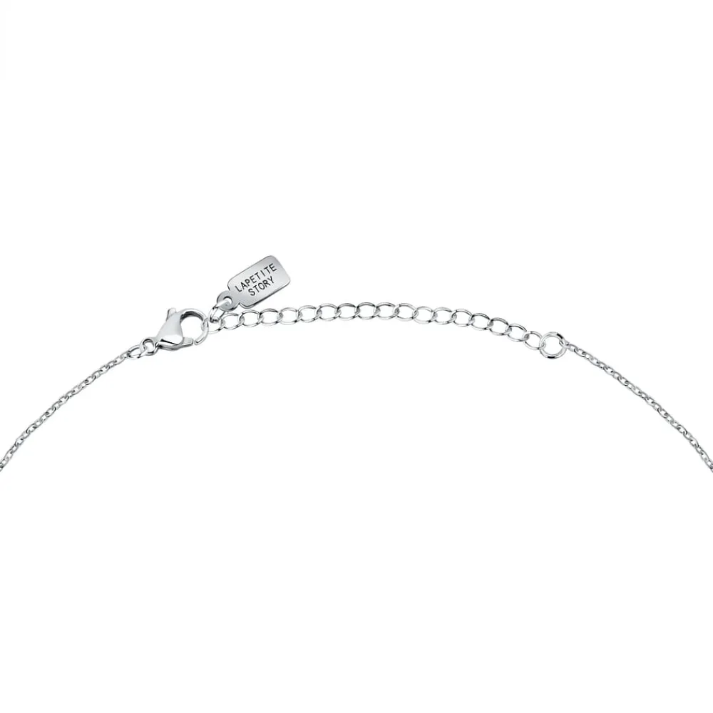 Collane In Acciaio<La Petite Story COLLANA LOVE - LPS10ASD12