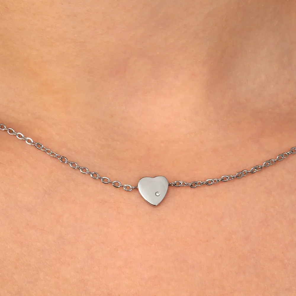 Collane Donna|Collane In Acciaio<La Petite Story COLLANA LOVE - LPS10ASD08