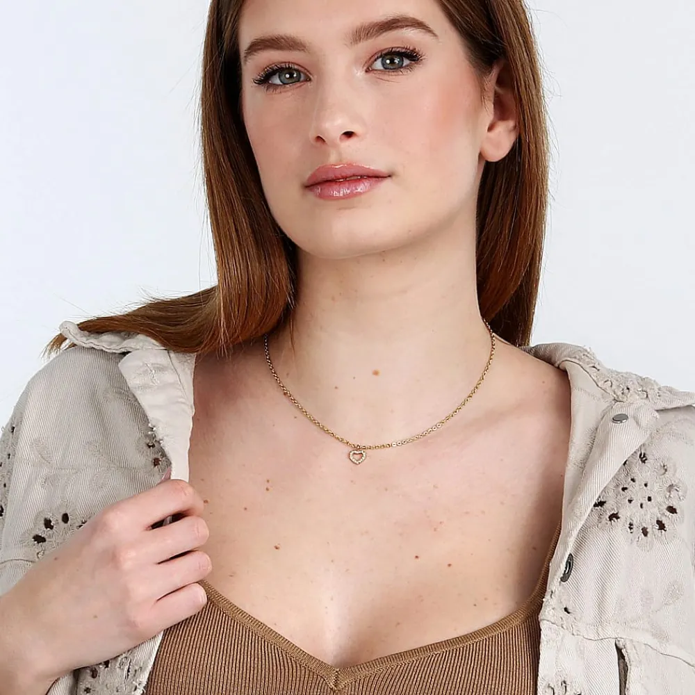 Collane|Gioielli In Acciaio<La Petite Story COLLANA LOVE - LPS10ASD22