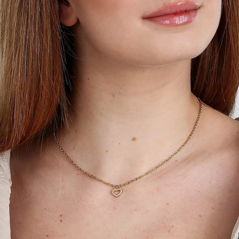 Collane|Gioielli In Acciaio<La Petite Story COLLANA LOVE - LPS10ASD22