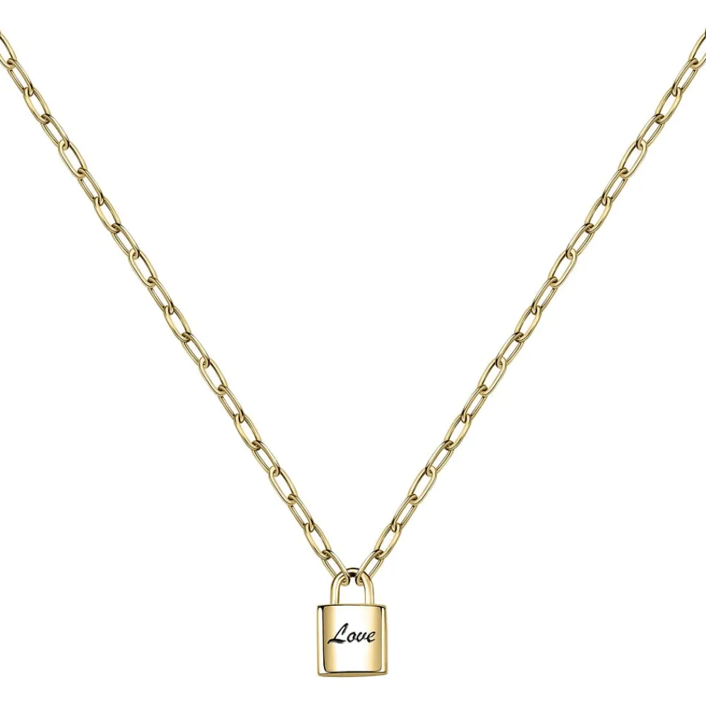 Collane In Acciaio<La Petite Story COLLANA LOVE - LPS10ASD04