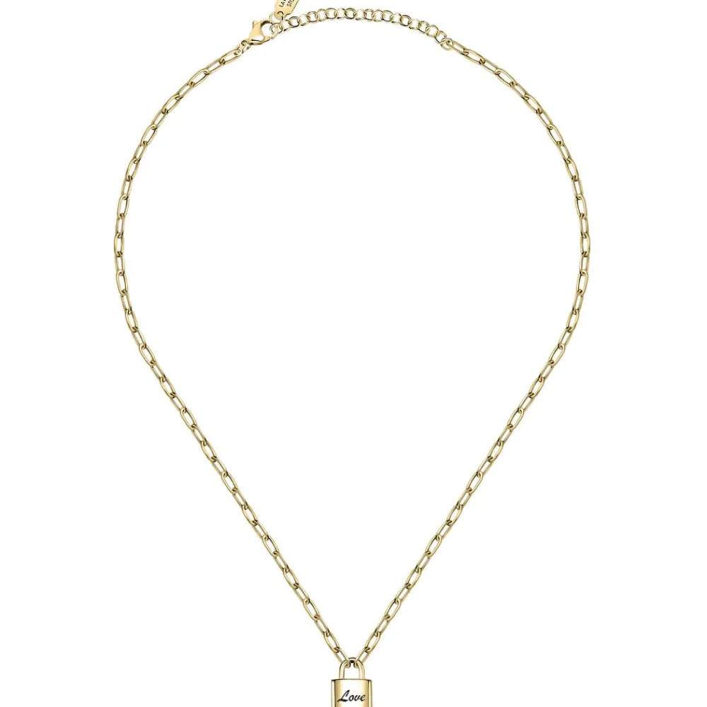 Collane In Acciaio<La Petite Story COLLANA LOVE - LPS10ASD04