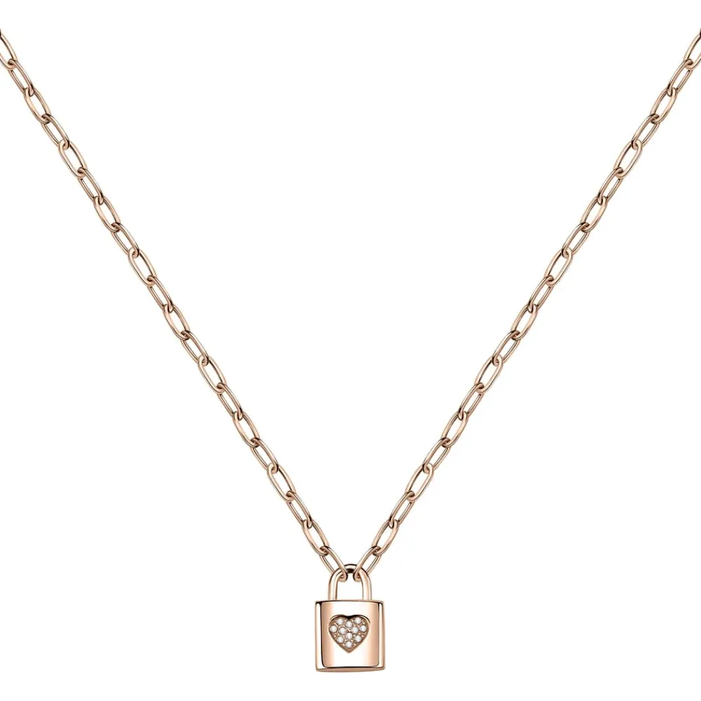 Collane In Acciaio<La Petite Story COLLANA LOVE - LPS10ASD03