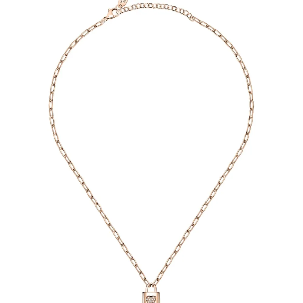 Collane In Acciaio<La Petite Story COLLANA LOVE - LPS10ASD03