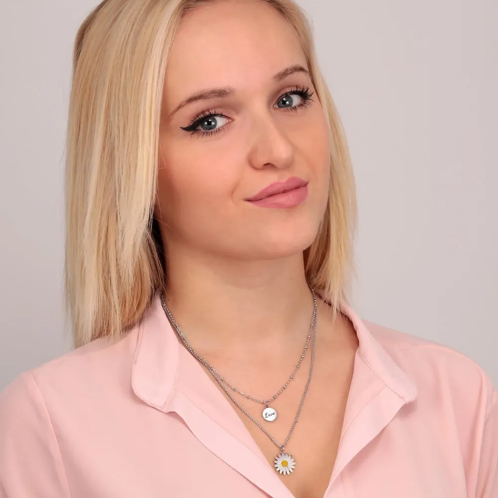 Collane Donna|Collane In Acciaio<La Petite Story COLLANA LOVE - LPS10ASD05