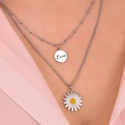 Collane Donna|Collane In Acciaio<La Petite Story COLLANA LOVE - LPS10ASD05