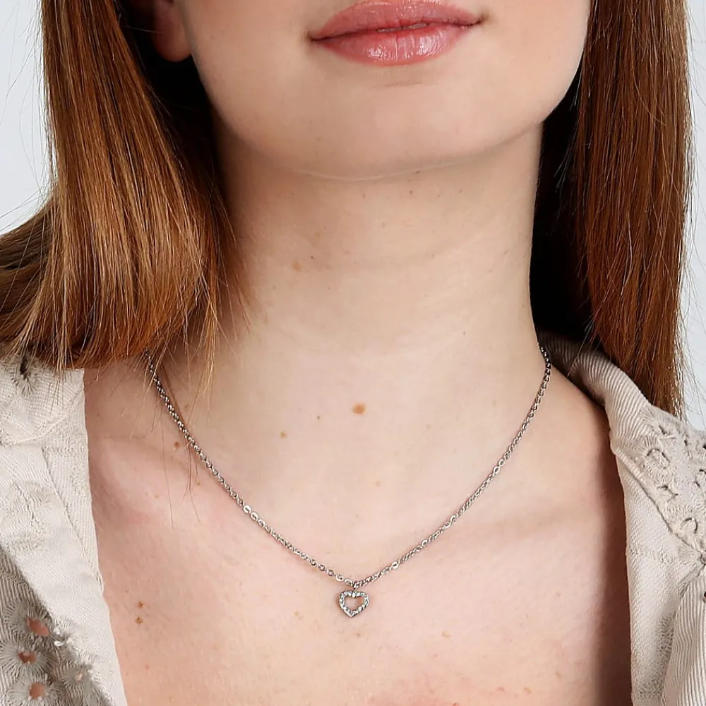 Collane|Gioielli In Acciaio<La Petite Story COLLANA LOVE - LPS10ASD23