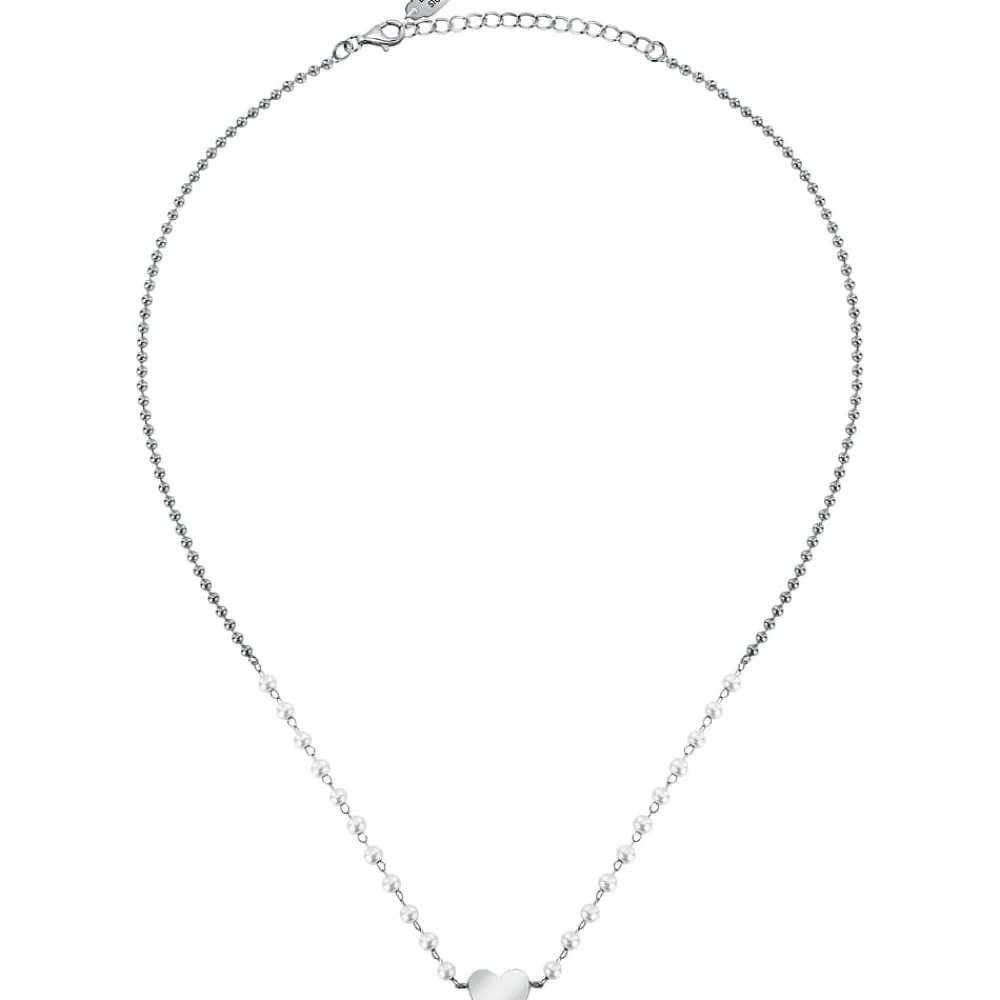 Collane|Collane In Acciaio<La Petite Story COLLANA PEARL - LPS10AZA10