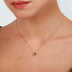 Collane|Gioielli Con Pietre Preziose<Live Diamond COLLANA CLASSIC GEM STONE - LDY050155